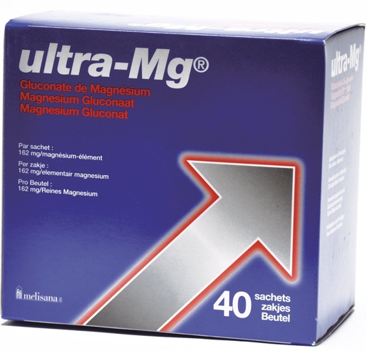 Ultra Magnésium (Mg) 40 Sachets x3g | Autres