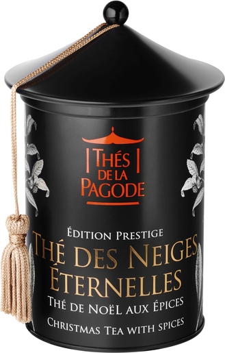 Thés De La Pagode Edition Prestige Thé Noir Bio Aux Epices Neiges Eternelles Bio 100g | Produits Bio