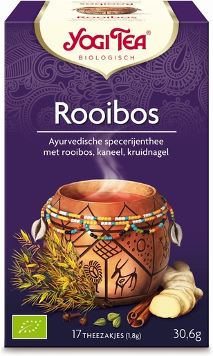 Yogi Tea Kruidenthee Rooibos Bio 17 Theezakjes | Thee, kruidenthee en infusies