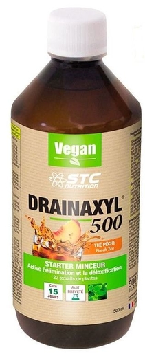 Drainaxyl 500 Perzik 500 ml | Zuiverend - Ontgiftend