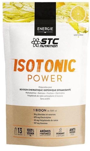 Isotonic Power Citroen 525 gr | Conditie - Energie