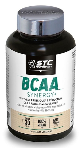 Bcaa Synergy+ - 120 Caps | Sport