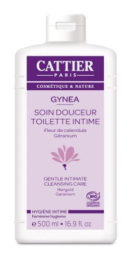 Cattier Gynea Intieme Toiletverzorging Bio 500 ml | Verzorgingsproducten voor de dagelijkse hygiëne