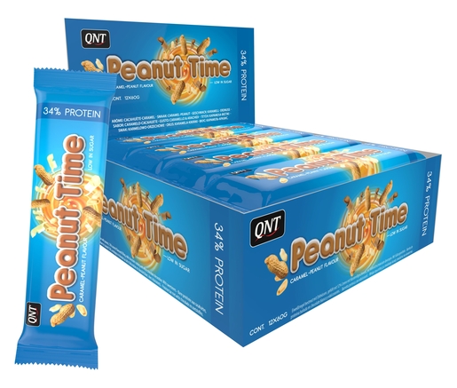 Qnt Peanut Time Caramel 60g | Sport