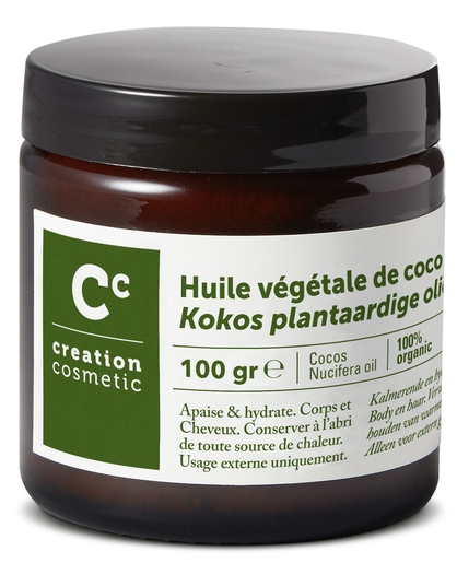 Creation Cosmetic Kokosolie 100g | Voedende en regenererende verzorging