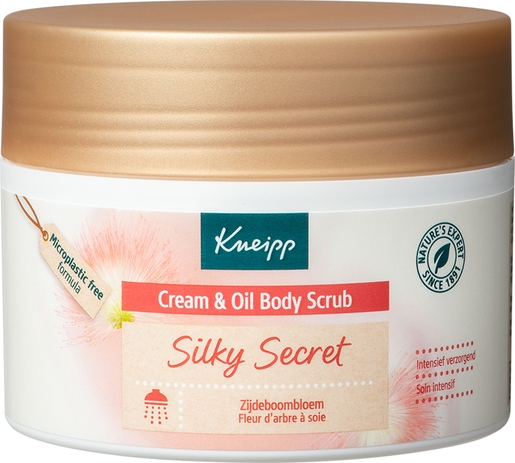 Kneipp Lichaamsscrub Crème &amp; Olie Silky Secret 200 ml | Scrubs - Peeling