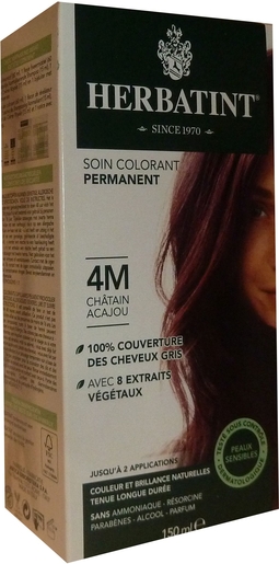 Herbatint Chatain Acajou 4M | Coloration
