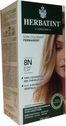 Herbatint Blond Clair 8N | Coloration