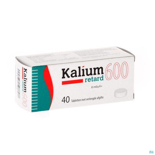 Kalium Retard 600mg 40 tabletten | Kalium