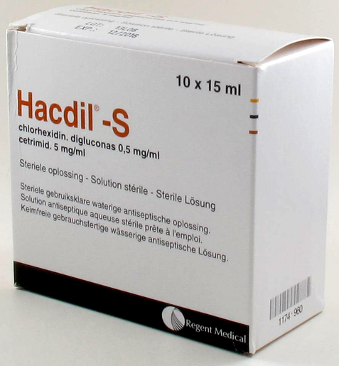 Hacdil-S 10x15ml Unidosis | Ontsmettingsmiddelen - Infectiewerende middelen