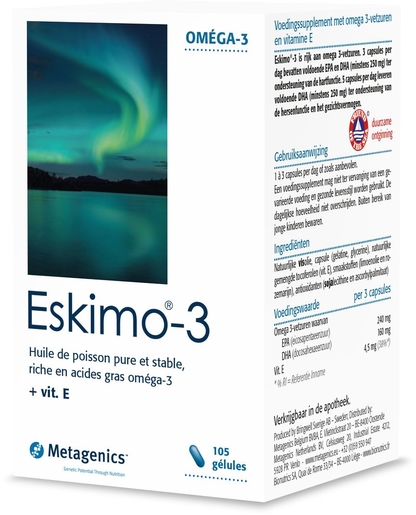 Eskimo-3 105 Gélules | Circulation