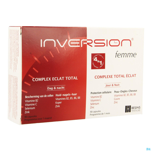 Inversion Femme Total Beauty 90 Tabletten | Welzijn voor vrouwen