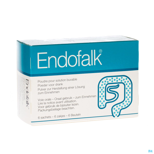 Endofalk Poudre Solution Buvable 6 Sachets | Examen colon