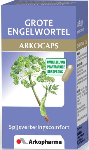 Arkocaps Engelwortel 45 Plantaardige Capsules | Vertering - Transit