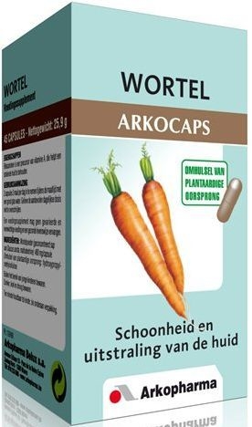 Arkocaps Wortel 45 Plantaardige Capsules | Schoonheid van de huid