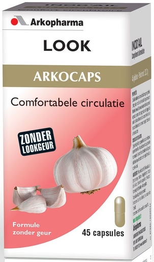 Arkocaps Inod Look 45 Plantaardige Capsules | Bloeddruk - Cholesterol