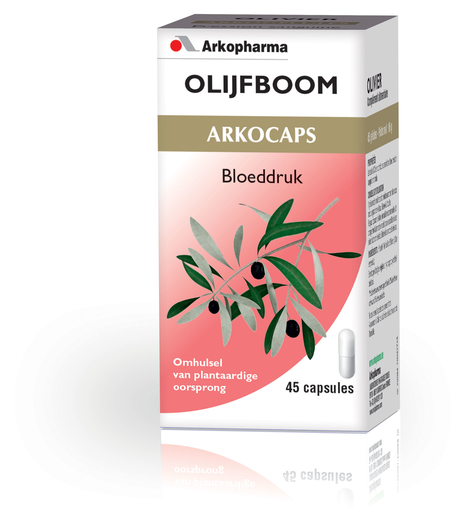 Arkocaps Olijfboom 45 Plantaardige Capsules | Bloeddruk - Cholesterol
