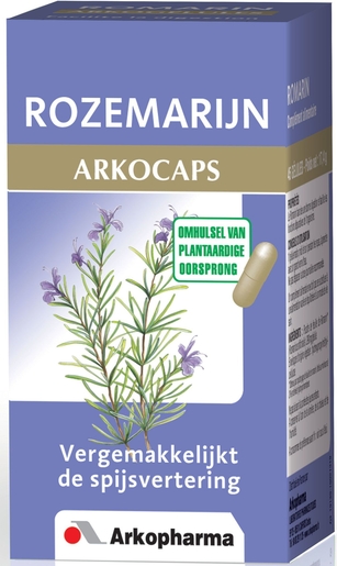 Arkocaps Rozemarijn 45 Plantaardige Capsules | Vertering - Transit