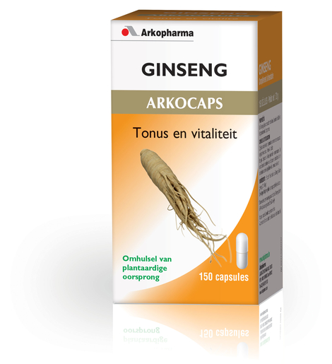 ArkoGélules Ginseng 150 Gélules Végétales | Forme - Tonus
