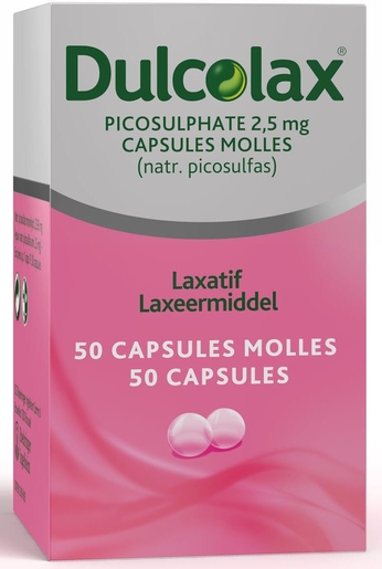 Dulcolax Picosulfaat 2,5mg 50 Capsules | Constipatie