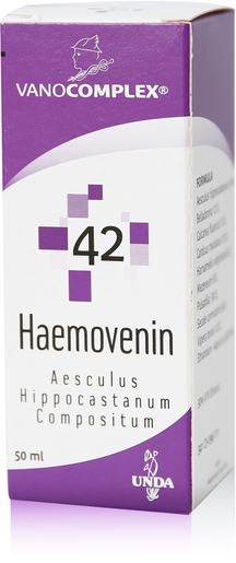 Vanocomplex N42 Haemovenin Druppels 50ml Unda | Hart - Bloedsomloop