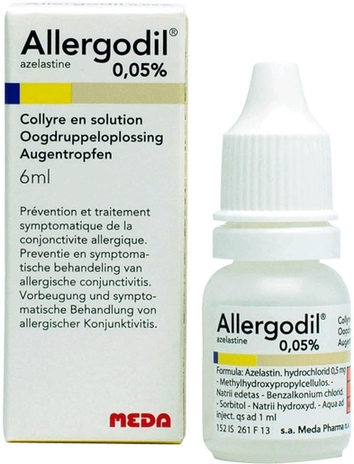 Allergodil oogdruppels 6ml | Allergieën