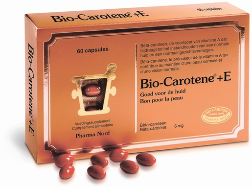 Bio-Carotene + Vitamine E 60 Capsules | Peau