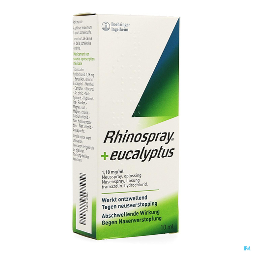 Rhinospray + Eucalyptus Microdose 10ml | Verstopte neus - Neussprays of -druppels