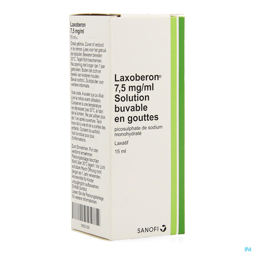 Laxoberon 7.5mg/ml Solution Buvable en Gouttes 15ml | Constipation
