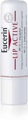 Eucerin pH5 Peau Sensible Lip Activ IP6 4,8g | Protection solaire des lèvres