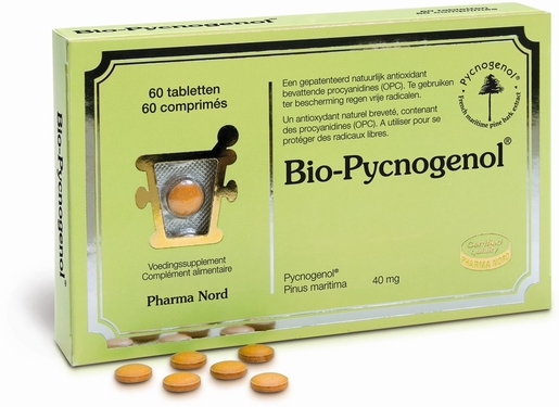 Bio-Pycnogenol 60 Comprimés | Antioxydants