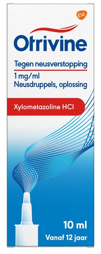Otrivine Anti-Rhinitis 1/1000 Spray 10ml | Verstopte neus - Neussprays of -druppels