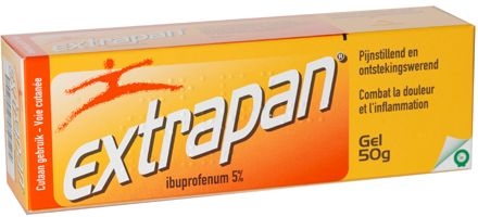 Extrapan Ibuprofenum Gel 50g | Spieren - Gewrichten - Spierpijn