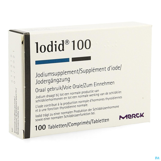 Iodid 100µg 100 tabletten | Jodium