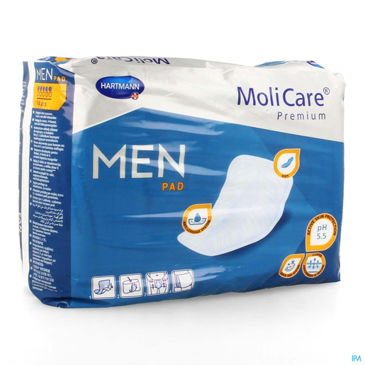 Molicare Premium Men Pad 5 Drops 14 | Changes - Slips - Culottes