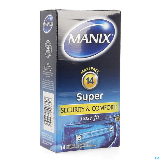 Manix Super 14 Préservatifs | Préservatifs