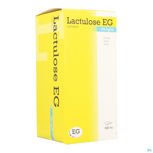 Lactulose EG Siroop 670 mg / ml 500 ml | Constipatie