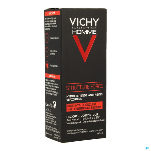 Vichy Mannen Krachtige Structuur 50 ml | Antirimpel - Stevigheid