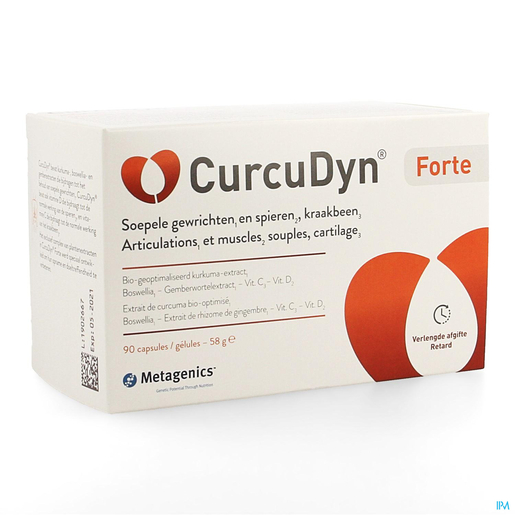 Curcudyn Forte 90 capsules | Gewrichten - Artrose