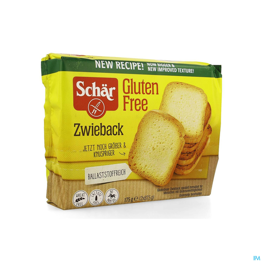 Schar Zwieback Beschuiten175g | Glutenvrij