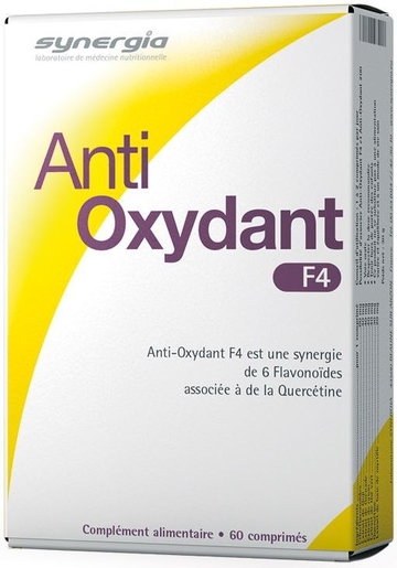 Anti Oxydant F4 Antiveroudering 60 Tabletten | Antiveroudering