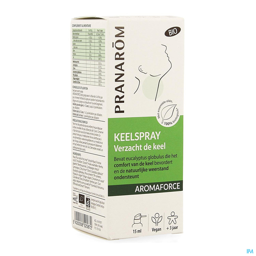 Aromaforce Bio Keelspray 15ml