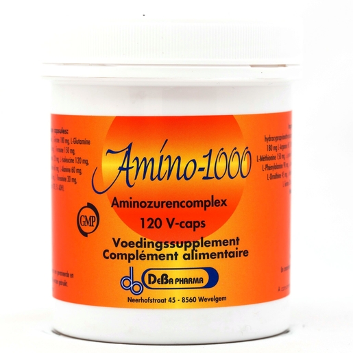 Amino 1000 120 Capsules Deba Pharma | Fatigue - Convalescence