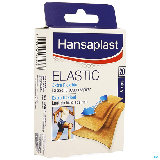 Hansaplast Elastic Strips 20 | Verbanden - Pleisters - Banden