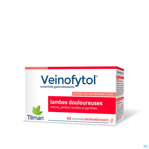 Veinofytol Comprimés Gastrorésistants 42x50mg | Crampes musculaires