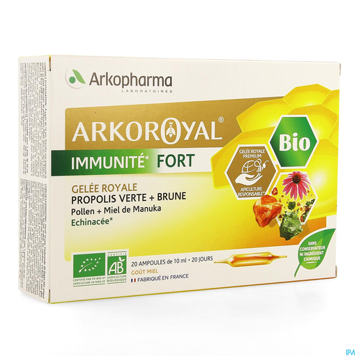 Arkoroyal Weerstand Forte Bio Ampullen 20x10 ml | Preventie, hygiëne en immuniteit