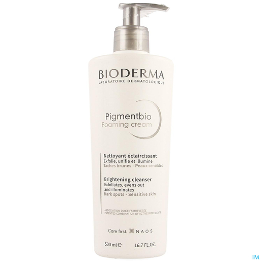 Bioderma Pigmentbio Foaming Cream 500ml | Soins du visage
