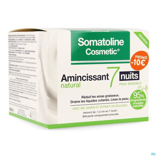 Somatoline Cosmetic Amincissant 7 Nuits Promo -10€