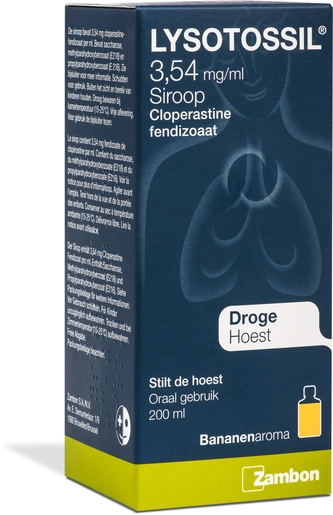 Lysotossil Sirop 0ml Toux Seche Lysotossil Sirop 0ml Toux Seche