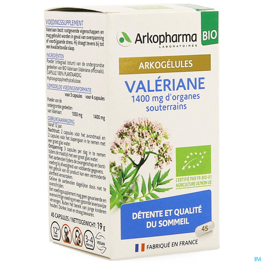 Arkogelules Valeriane Vegetal 45 Bio | Black Friday 2022